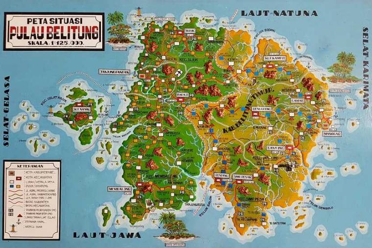 Peta Belitung
